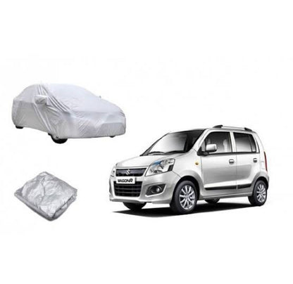 Water and dust proof Suzuki Wagnor cover silver double layer