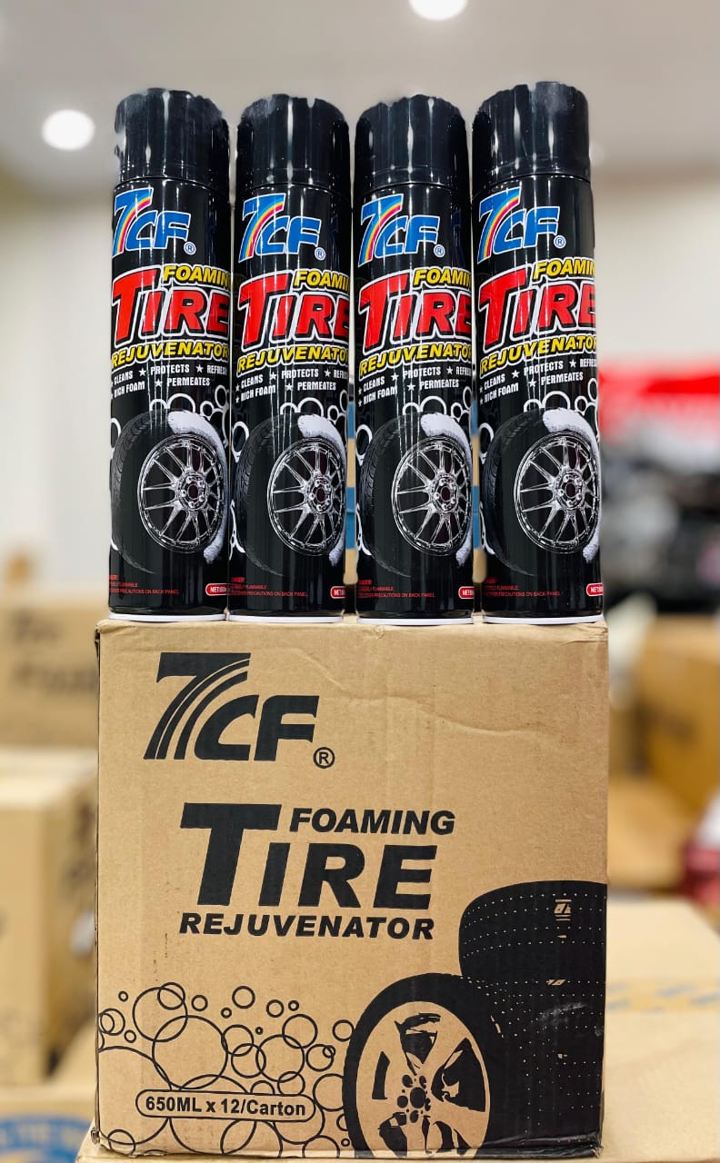 Tire cleaner foam-7cf tire foam 650 ml