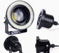 Universal angel eyes fog light projector with ring light