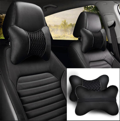 2 piece Car seat pillow Neck sport travel