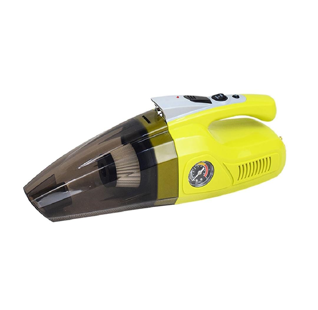 4 in 1  portable handheld vacuum cleaner 120w Strong suction with air compressor and tyre preshoe