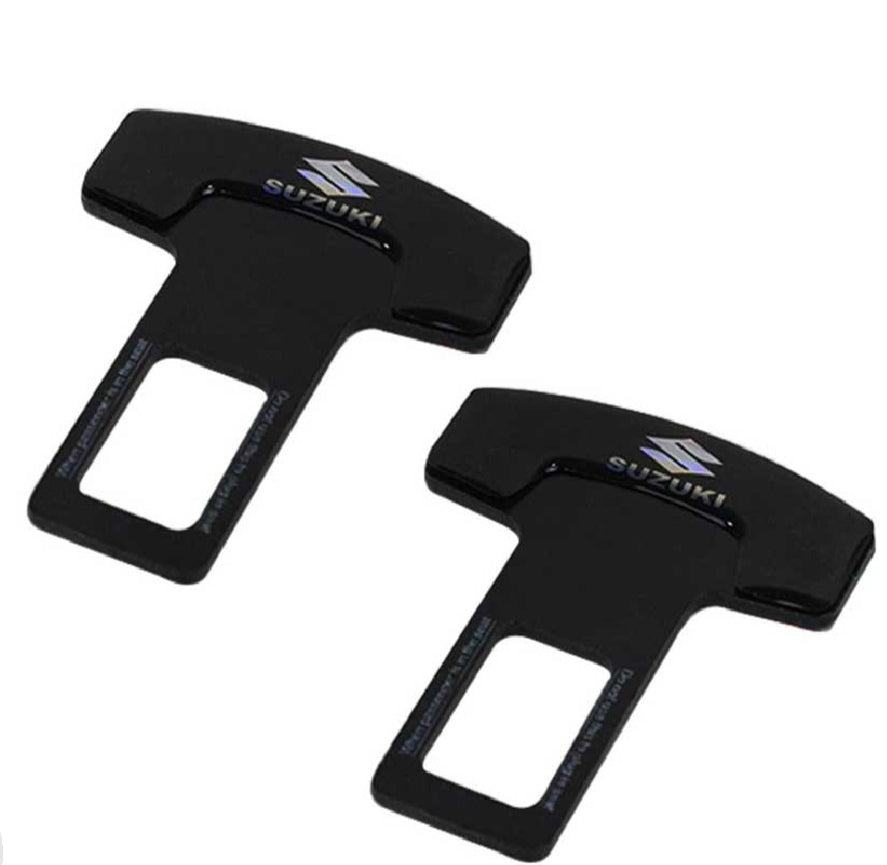 Suzuki Metal Seat Belt Clips Black