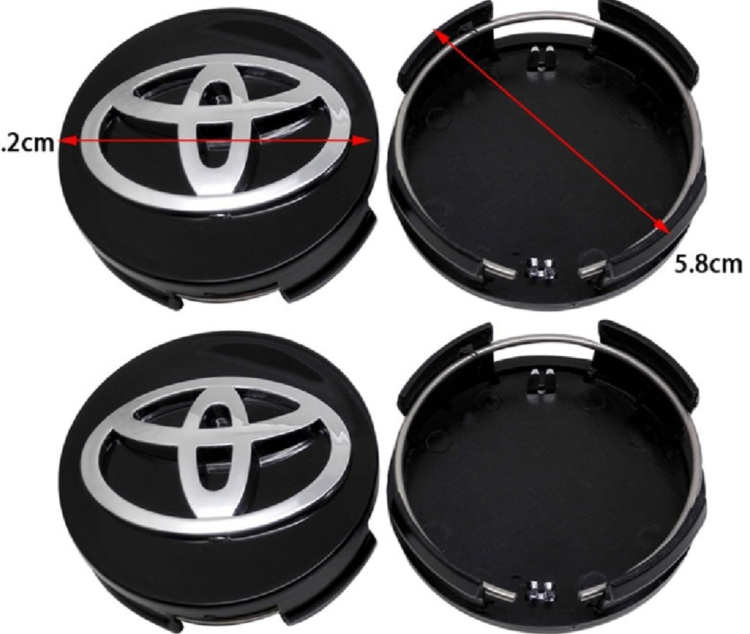 4 piece Toyota Land Cruiser Alloy Rim Center Cap