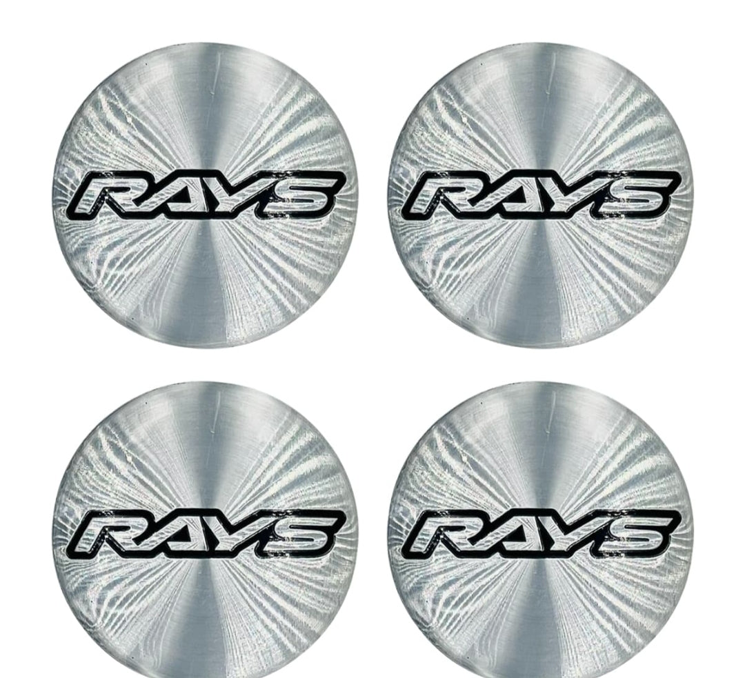 Rays Wheel Cap Logo - 4 Pieces - Center Hub Badge