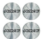 Rays Wheel Cap Logo - 4 Pieces - Center Hub Badge