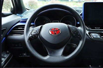 Toyota Steering Logo Red - Emblem/Logo