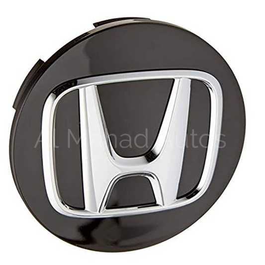 Honda logo wheel cap in black color-For Honda civic-Four pieces.