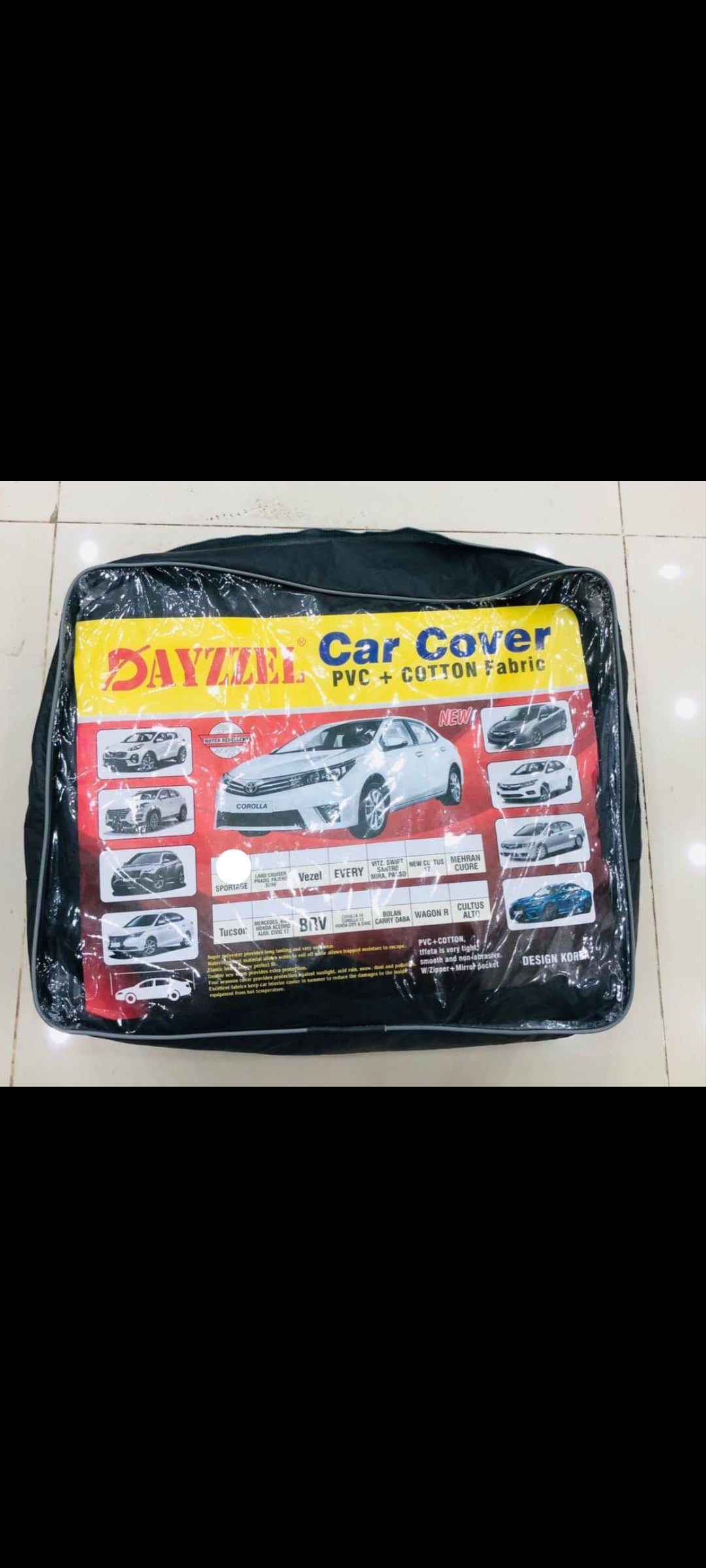 Toyota Aqua top cover waterproof Dust Proof with scratch less material